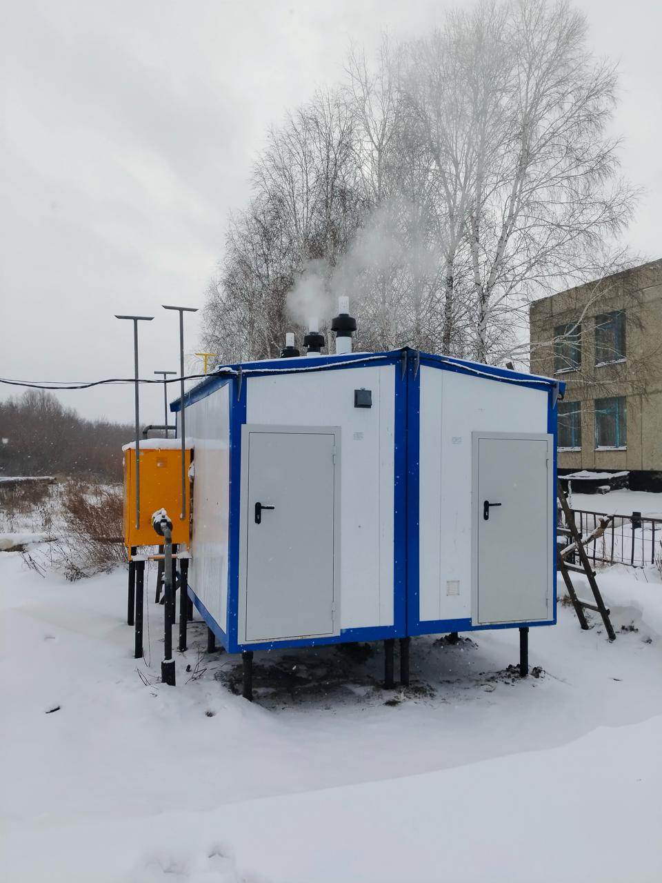 Блок из ИТП и КНР мощностью 345 кВт